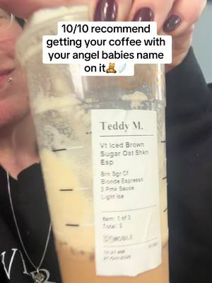 Coffee with my angel baby? Sold. #coffee #angelbaby #lossmom #stillbirth #pregnancyloss