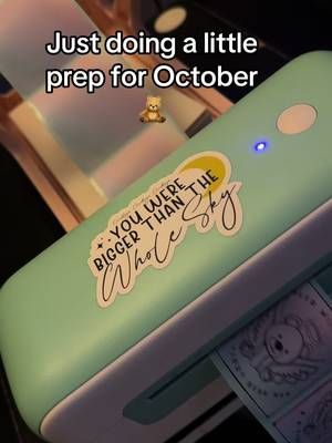 Am I prepping a few things for October in May? Sure am 😂 last year I was NOT prepared for the roll out and this year I plan to be a fully prepared human LOL #pregnancyloss #lossmom #atouchofteddy