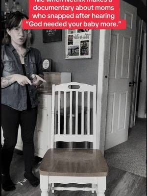 Says who? Why does he need my baby more than me? Oooo I’m ready for my close up 🥲😅 #netflix #documentary #grief #loss #atouchofteddy