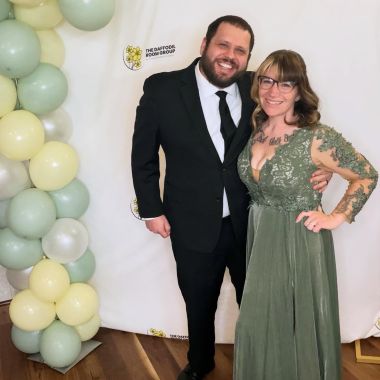 Mom & Dad out for the @daffodilroomgroup Gala tonight! Had so much fun celebrating this beautiful mission and all they are doing to support families growing in many ways! ❤️