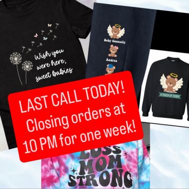 Locking down the orders tonight (except for bears!)
Grab your goodies now! L!NK in comments/story!