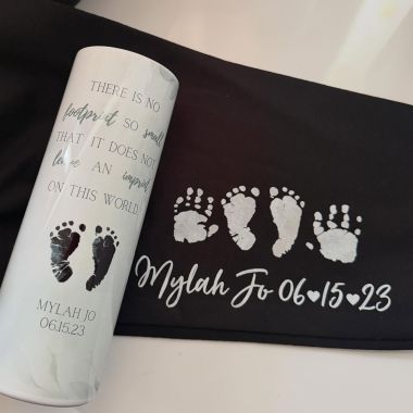 Literally such an honor to work with your sweet baby’s prints 😭🥹🧸❤️ thank you for trusting me with them 💙

#pregnancyloss #lossmom #grief #atouchofteddy #nonprofit