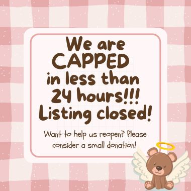 I literally never thought I would be making this post in less than 24 hours. But the free ornaments are officially closed! I’ll have an update on how many we are at shortly, but at this time we cannot take any more requests and we are out of shipping funds, I actually went over my cap while I was sleeping 🤣🧸

Link to our site to donate in my bio!!

I will keep you guys posted if we are able to reopen! 

#pregnancyloss #pregnancyandinfantloss #grief #atouchofteddy #nonprofit #stillborn #lossmom