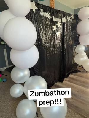 AHHHHH!!! 5 DAYS AWaaayyyyy!!! Star wall for our sweet babies on the way!!! #zumbathon