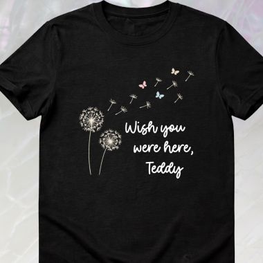 Guys I was trying to figure out a cute Mother’s Day related shirt and my sweet rainbow baby picked a dandelion this evening on our walk to the store and got so excited (we call them Wish Flowers). And then this came along and I’m obsessed! I can leave it as is, add a name/names, or just have it say sweet baby/babies. But I’m in love 🥲🥹 and it’s the title of my loss mom song too! 🥹🧸

Drop a ❤️if you would like the 🔗! As always - all proceeds from everything I do goes right back into our nonprofit 🧸🫶🏼