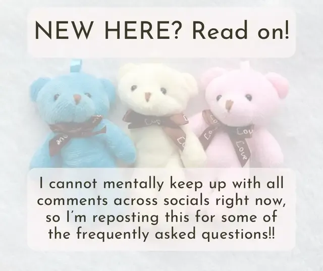 I can’t keep up with yall so here’s a rundown! Please be patient if I haven’t responded, it’s just me here and I’m also keeping my littles busy, trying to keep my life together and I’m just a simple anxious mom 🫶🏼🧸😂  #pregnancyloss #lossmom #grief #atouchofteddy #nonprofit