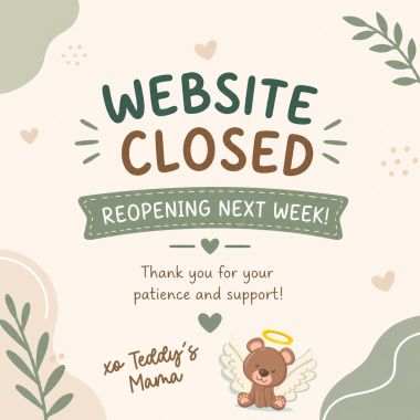 Loss parents and friends! Everything on the site is down (EXCEPT BEARS!) until next week! Giving myself the week to catch up and focus as we head into the Zumbathon! I’ll share once everything’s back up!

Thank you all for your love and support, and helping me support so many more loss families! 

xoxo Teddy’s Mama