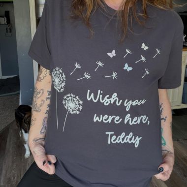 Ok finally made myself one and I’m obsessed 😭🧸 also in love with the color so I added this option too. Wish you were here, sweet boy 🪽

#pregnancyloss #lossmom #grief #atouchofteddy #nonprofit