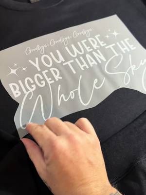 Goodbye, goodbye, goodbye. You were bigger than the whole sky. You were more than just a short time ✨ #pregnancyloss #lossmom #grief #atouchofteddy #nonprofit